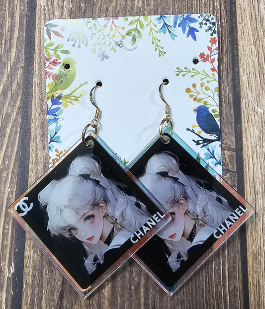 Moon Girl Earrings 1