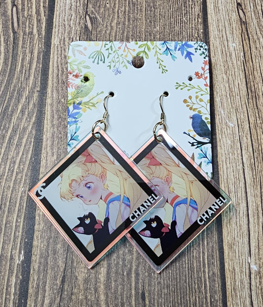 Moon Girl Earrings 2