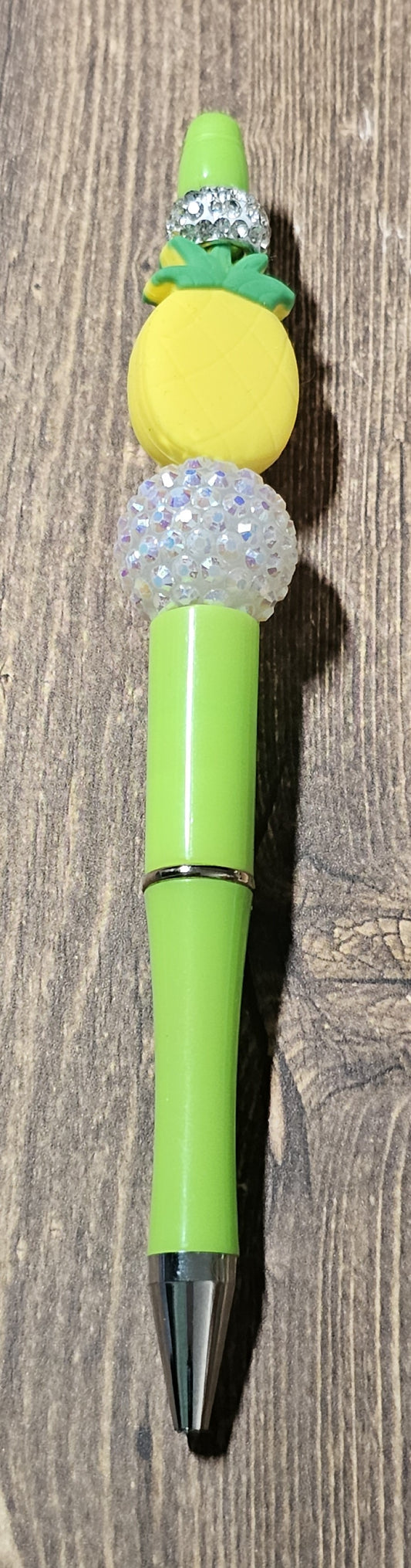 Lime Green Pineapple Pen