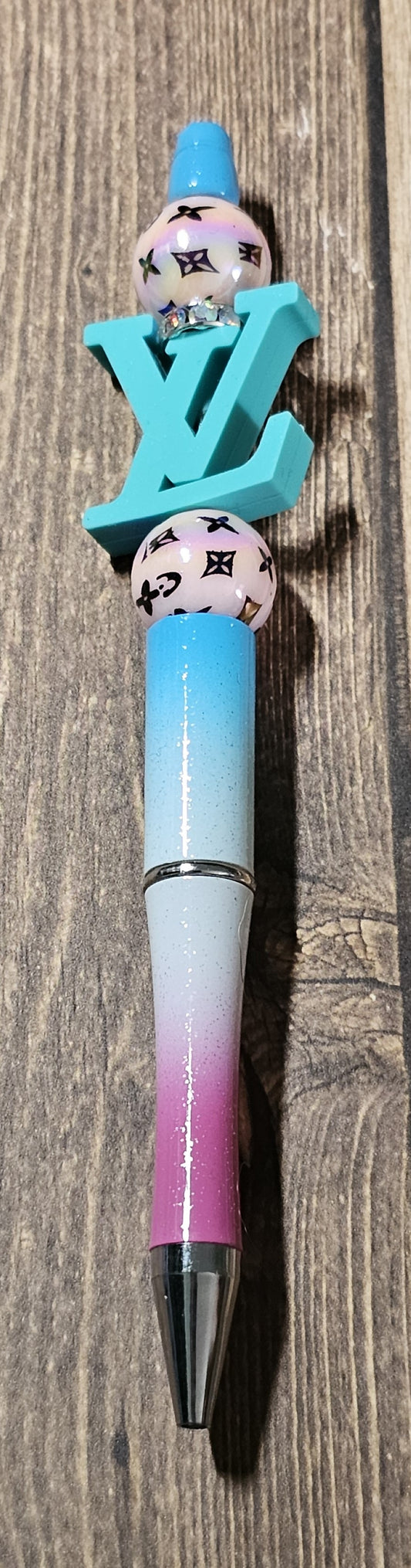 Blue, White, and Pink Ombre eLVe Pen