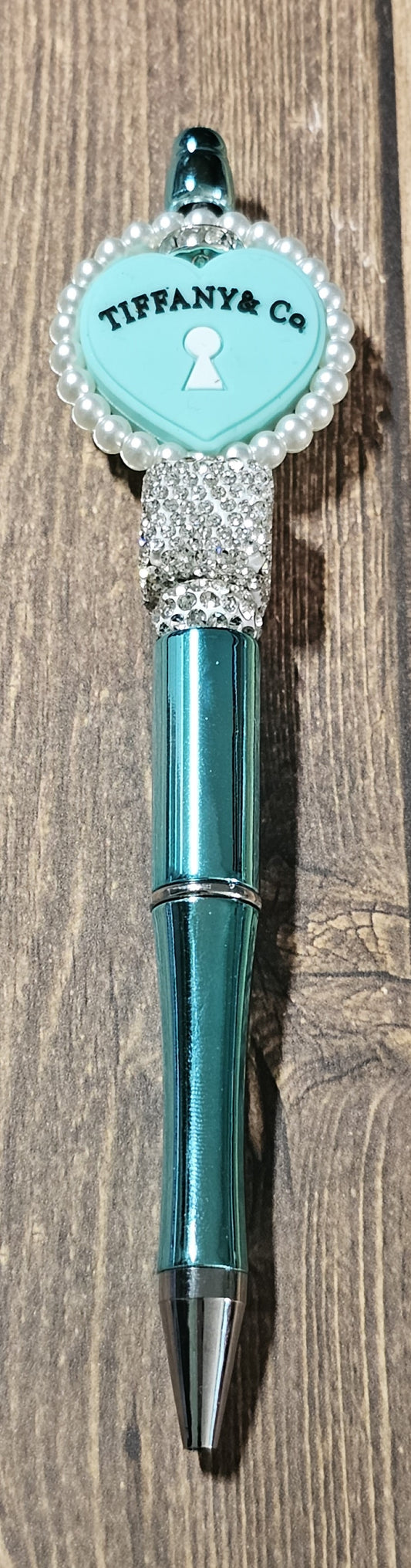 Metallic Blue Tiffany Pen