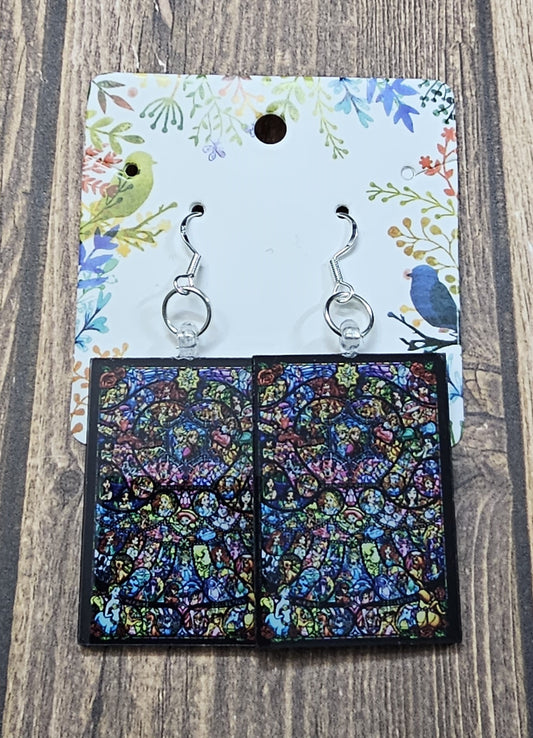 Collage Earrings