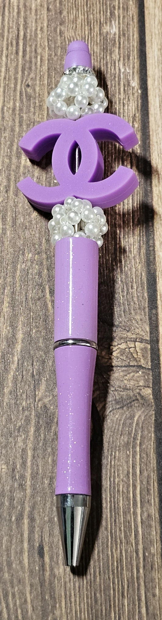 Purple with Pearl C's Pen