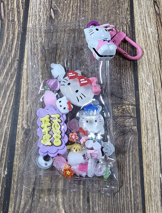 Kitty and Friends Shaker Keychain