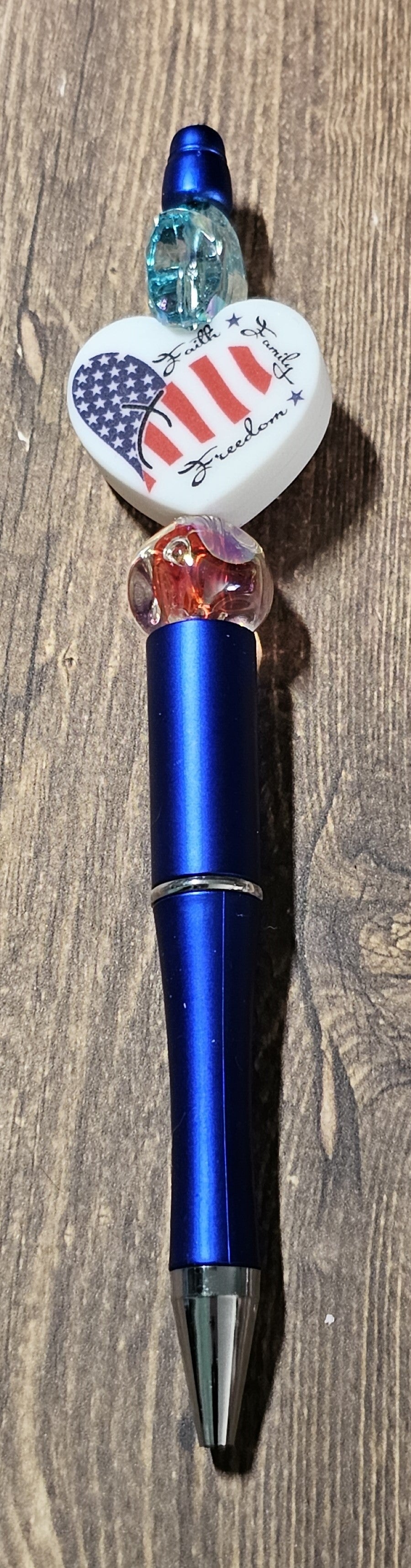 Patriotic Heart Pen