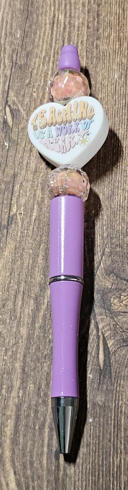 Purple Heart Teacher Pen