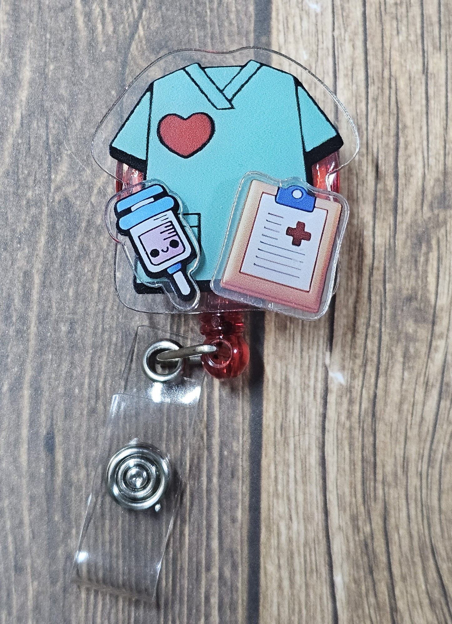 Nurse Badge Reel