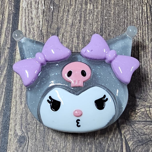 Purple Punk Bunny Phone Holder